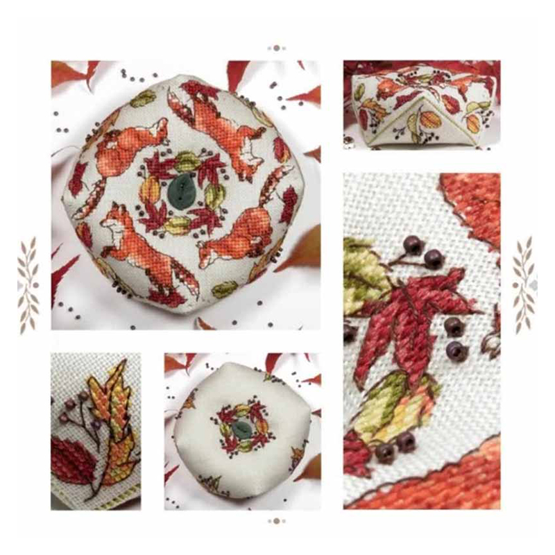 Embroidery Job - ZC184 ชุดปักครอสติส Cross-stitch เย็บปักถักร้อยชุดเย็บปักถักร้อยชุดหัวข้อ Pin เข็มเบาะ