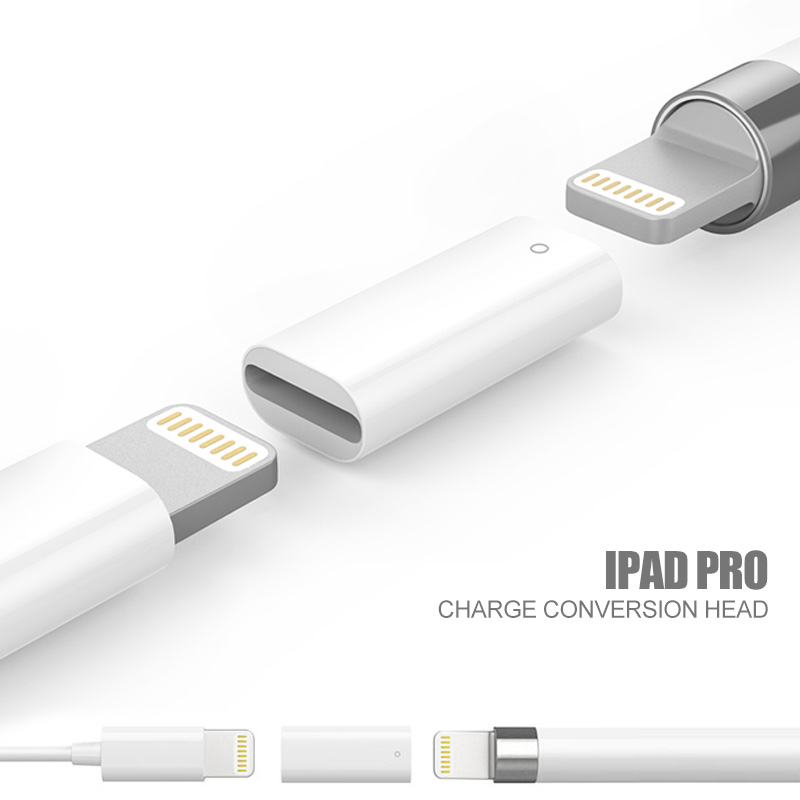 Transfer Pen Ink - สำหรับ Apple Pencil iPad Pro อะแดปเตอร์ชาร์จสายเชื่อมต่อหญิงอะแดปเตอร์