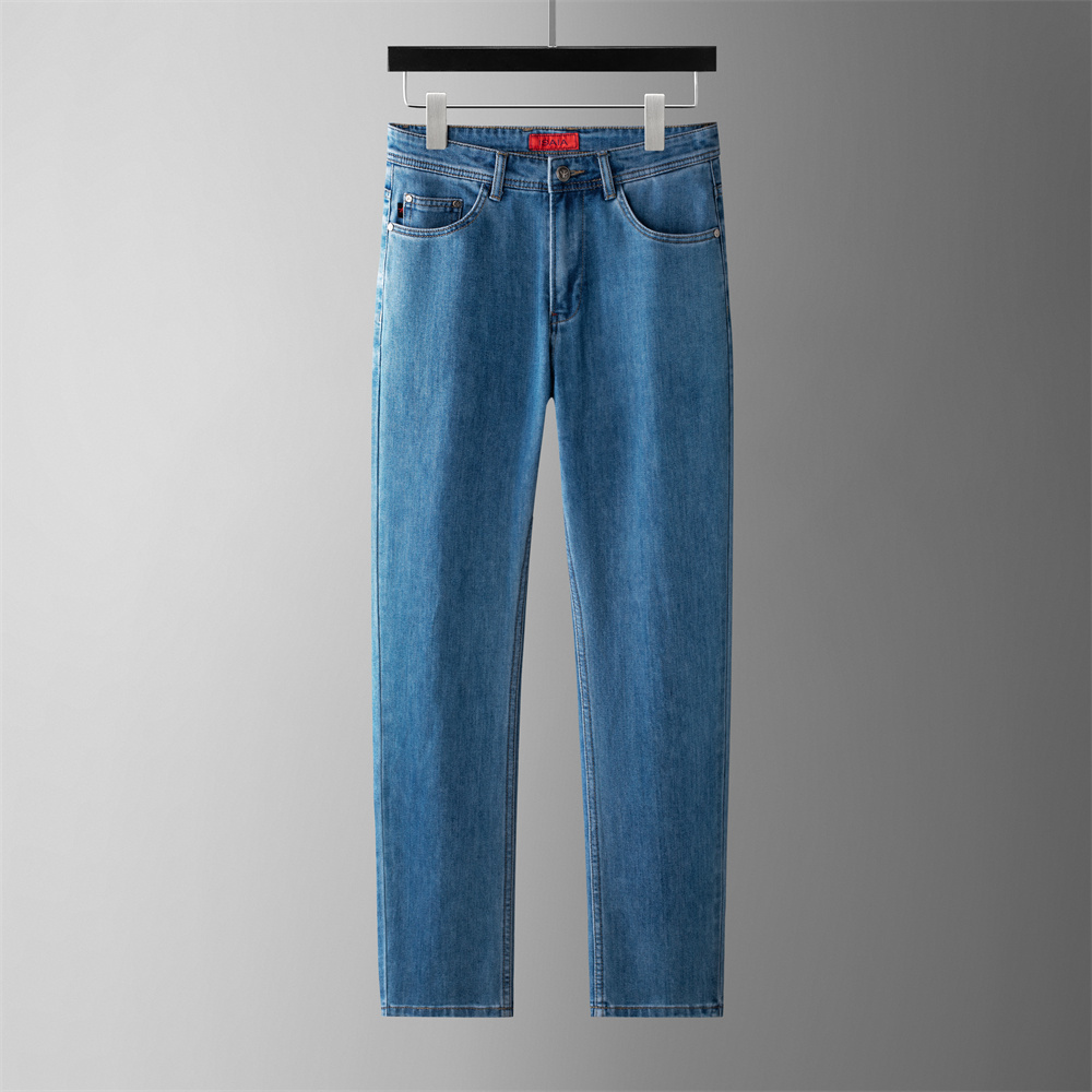 OECHSLI กางเกงยีนส์ผ้าฝ้ายบางผ - Embroidery On Jeans บทวิจารณ์และราคา