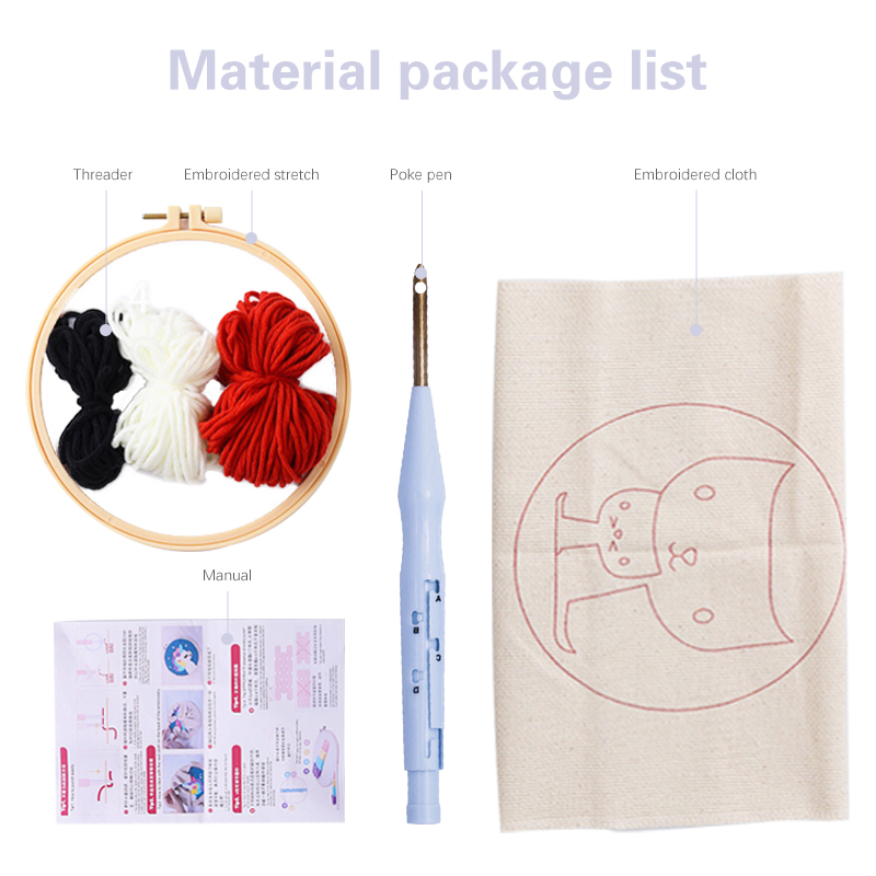 Punch เข็มเย็บปักถักร้อยชุด St - Embroidery Xmas Tree บทวิจารณ์และราคา