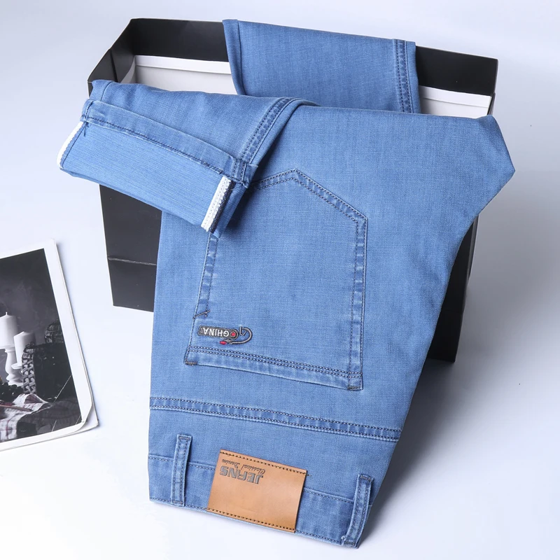 2026 ใหม่ไอซ์ซิลค์กางเกงยีนส์ผ - Embroidery On Jeans บทวิจารณ์และราคา