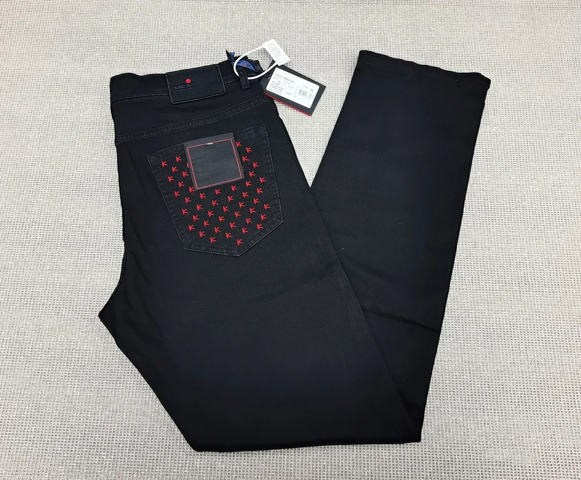 OECHSLI กางเกงยีนส์ผ้าฝ้ายบางผ - Embroidery On Jeans บทวิจารณ์และราคา