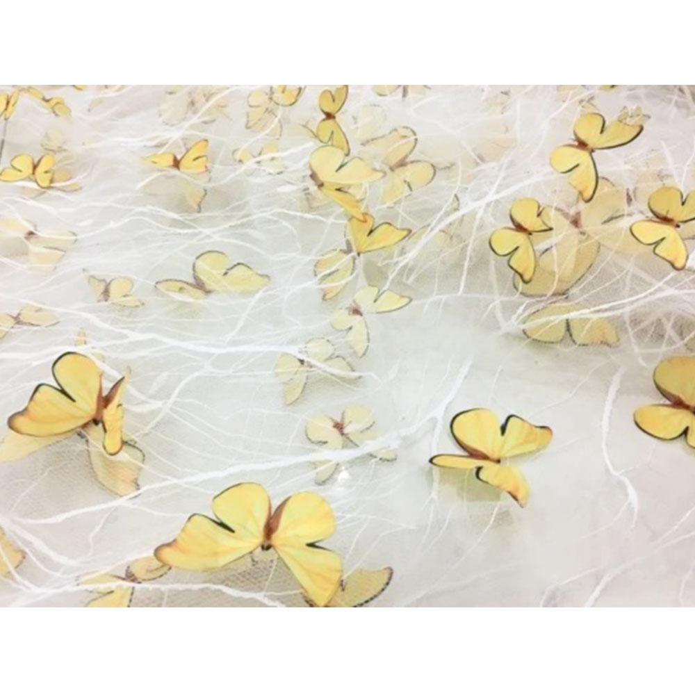 คุณภาพสูงสีดําโปร่งใสสีฟ้า 3D  - Embroidery Design 3D บทวิจารณ์และราคา