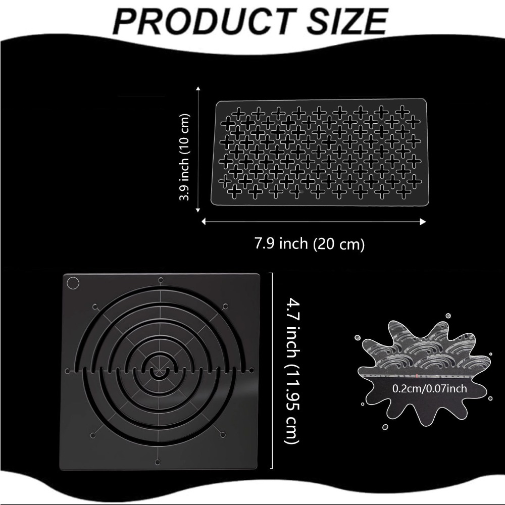 แม่แบบลายฉลุอะคริลิกสำหรับงานซ - Embroidery Meaning บทวิจารณ์และราคา