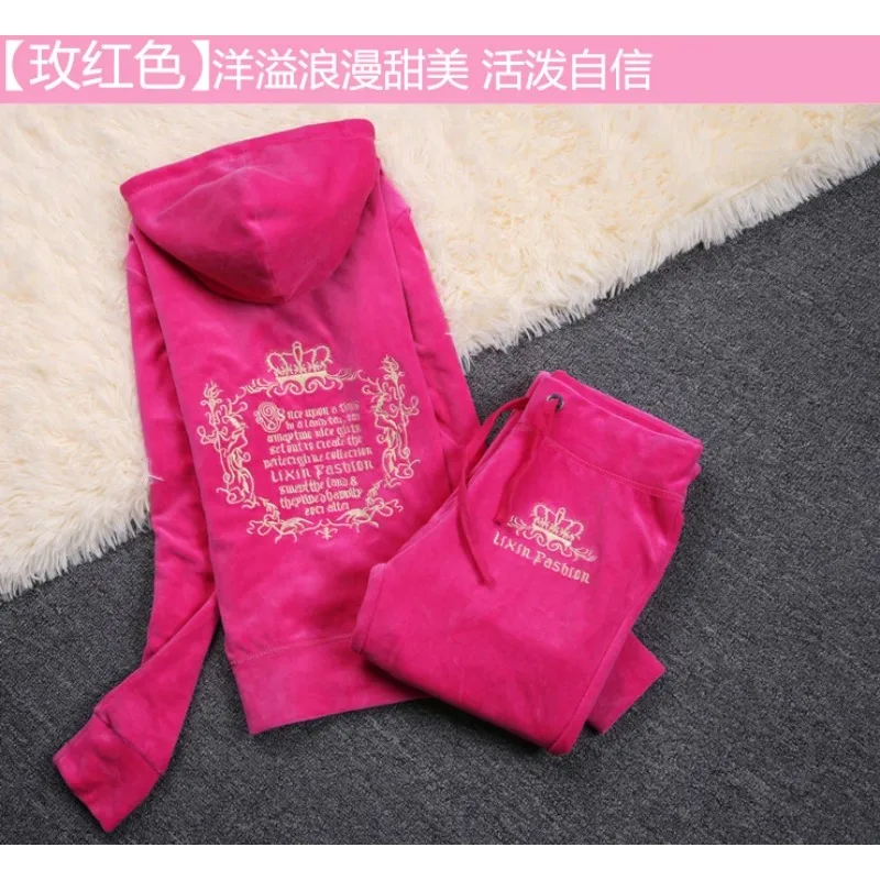 JC ชุดวอร์มผู้หญิงกำมะหยี่แบรน - Embroidery Uniform บทวิจารณ์และราคา