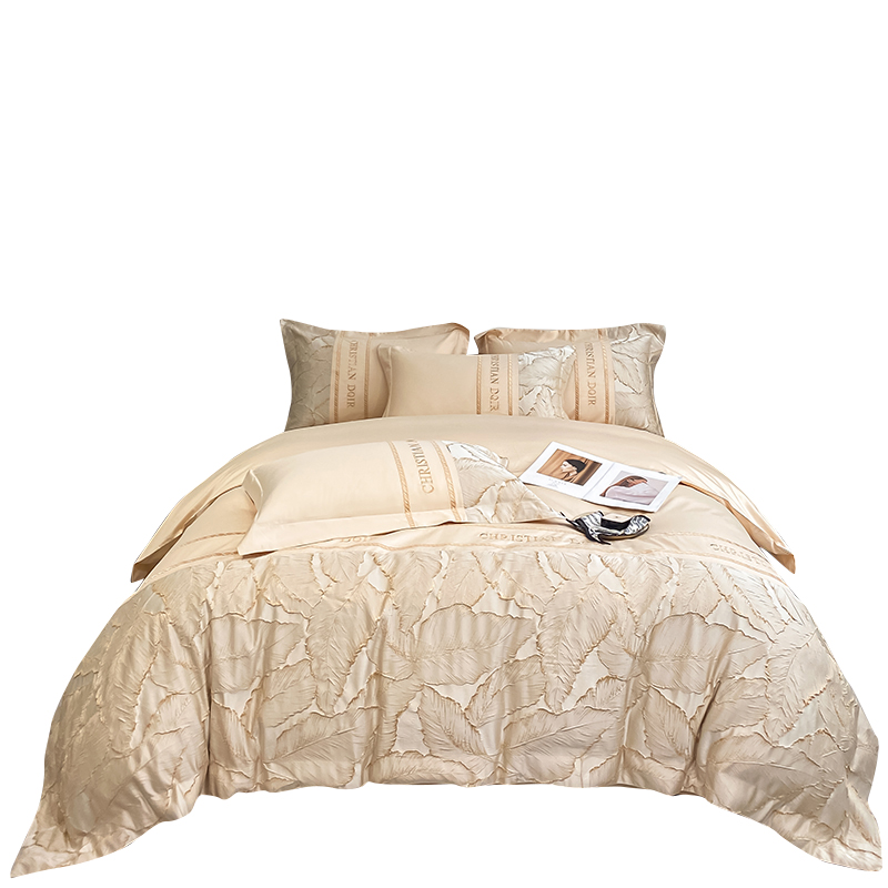 ชุดเครื่องนอนผ้าฝ้ายแท้ 100% ห - Embroidery Quilt Cover บทวิจารณ์และราคา