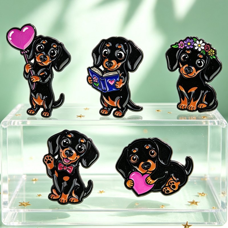 ชุดเข็มกลัดเคลือบลายดัชชุนด์น่ - Embroidery Textile บทวิจารณ์และราคา