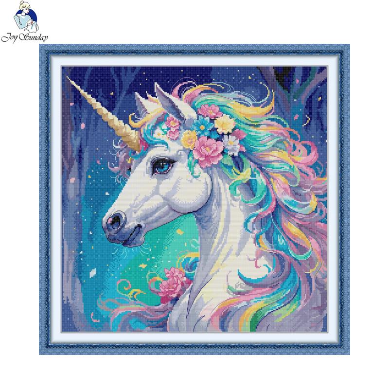 Joy Sunday สัตว์รูปแบบชุดปักคร - Embroidery Meaning บทวิจารณ์และราคา