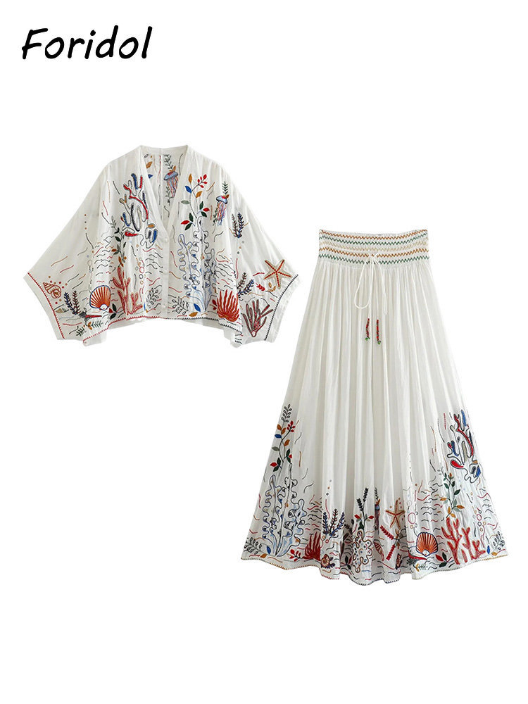 Foridol Marine Organism เย็บปั - Embroidery Uniform บทวิจารณ์และราคา