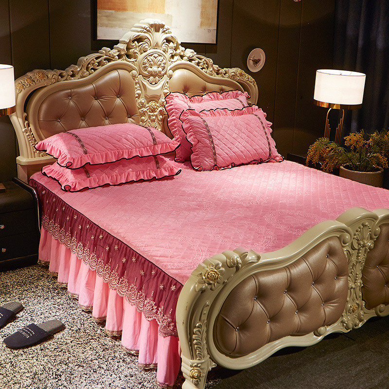 Ai winsure-ผ้าคลุมเตียงกำมะหยี - Embroidery Quilt Cover บทวิจารณ์และราคา