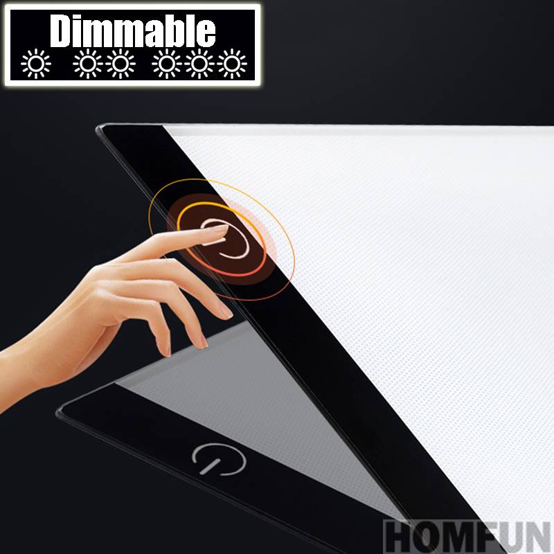 หรี่แสงได้! Ultrathin A4 LED L - Embroidery Uk บทวิจารณ์และราคา