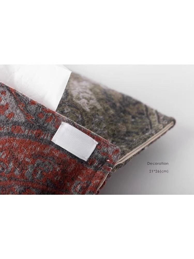 กล่องกระดาษทิชชูปักลายสองสีนำเ - Embroidery In Indonesia บทวิจารณ์และราคา