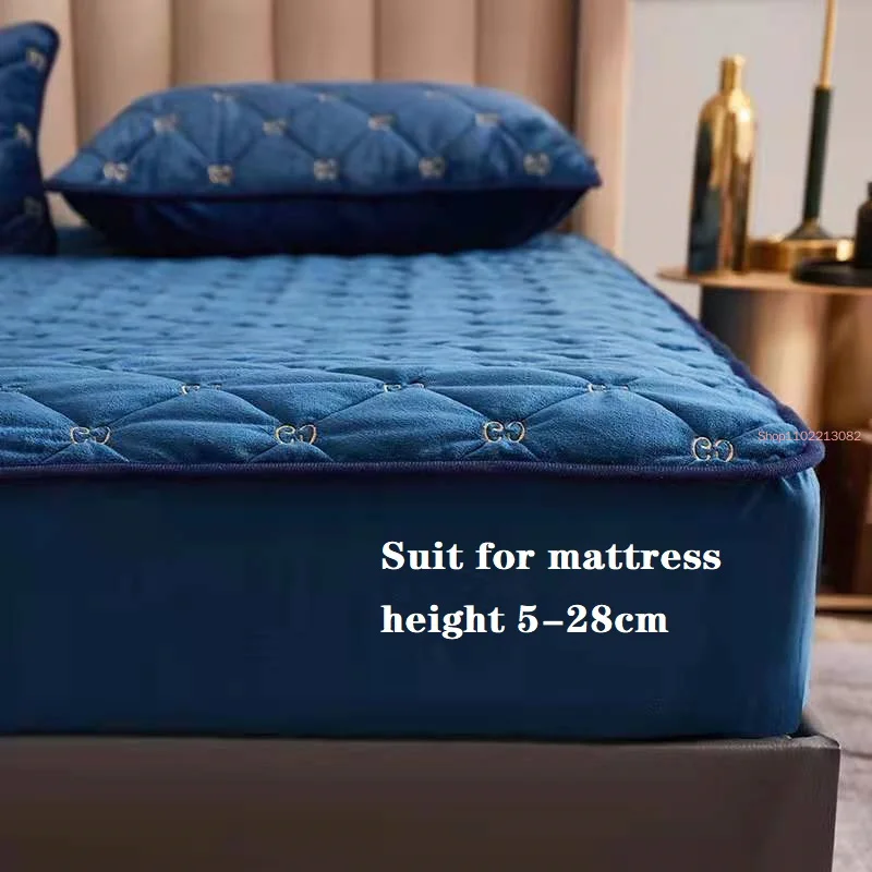 เย็บปักถักร้อยที่นอน Thicken ก - Embroidery Quilt Cover บทวิจารณ์และราคา