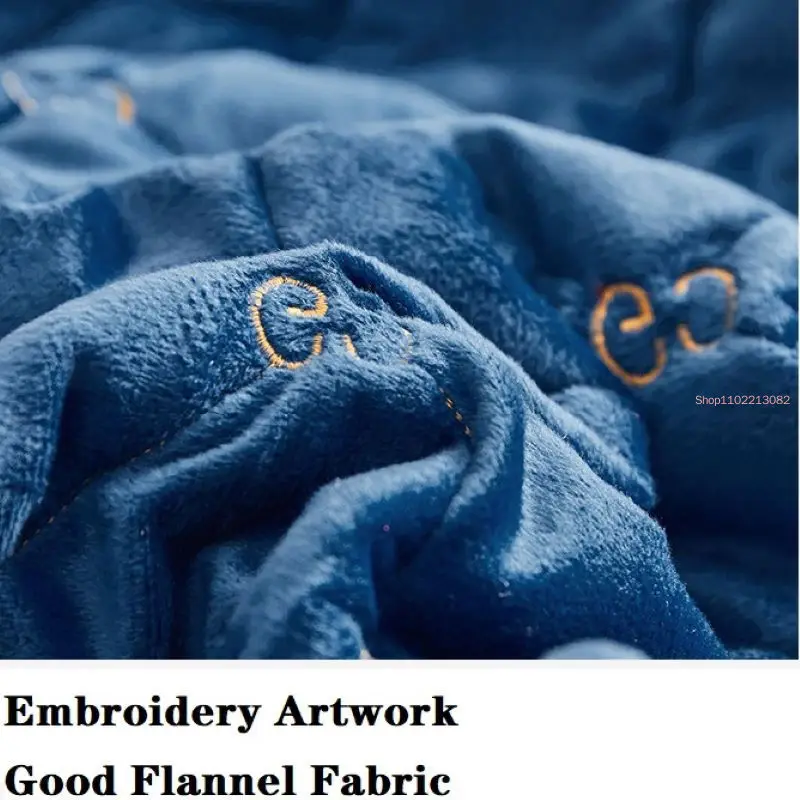 เย็บปักถักร้อยที่นอน Thicken ก - Embroidery Quilt Cover บทวิจารณ์และราคา