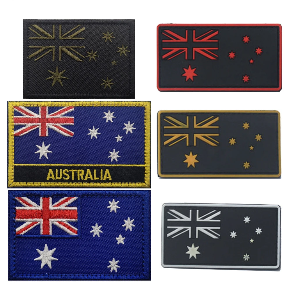 แผ่นปะติดของธงออสเตรเลียแผ่นปะ - Embroidery Uk บทวิจารณ์และราคา