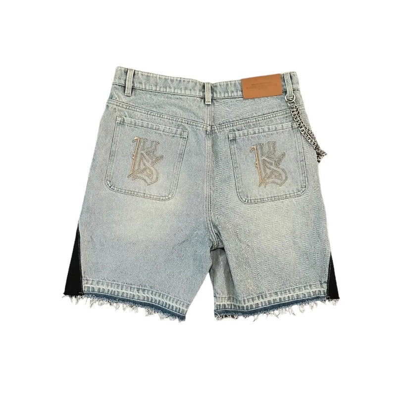 กางเกงยีนส์ขาสั้นสไตล์อเมริกัน - Embroidery On Jeans บทวิจารณ์และราคา