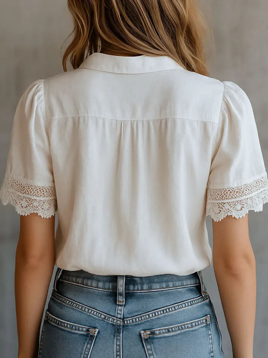 เสื้อเชิ้ตผู้หญิงหรูหรา สไตล์ล - Embroidery Online บทวิจารณ์และราคา