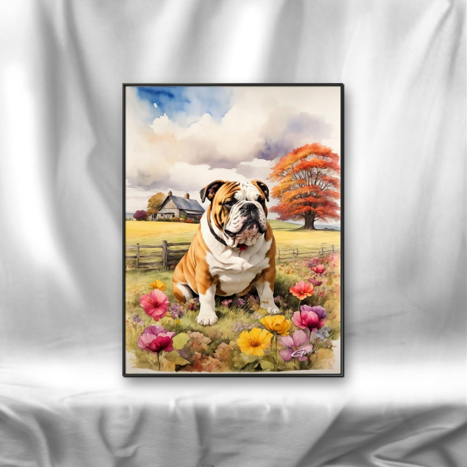 ภาพวาดเพชร 5 มิติ ลายสุนัข น่า - Embroidery Uk บทวิจารณ์และราคา