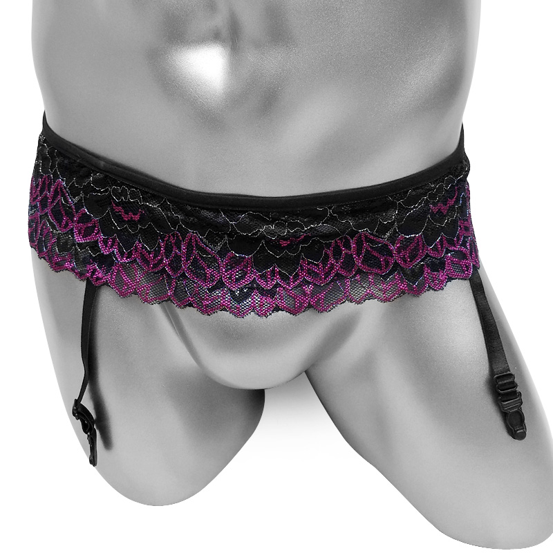 แฟชั่นเซ็กซี่ Suspenders Sissy - Embroidery Underwear บทวิจารณ์และราคา