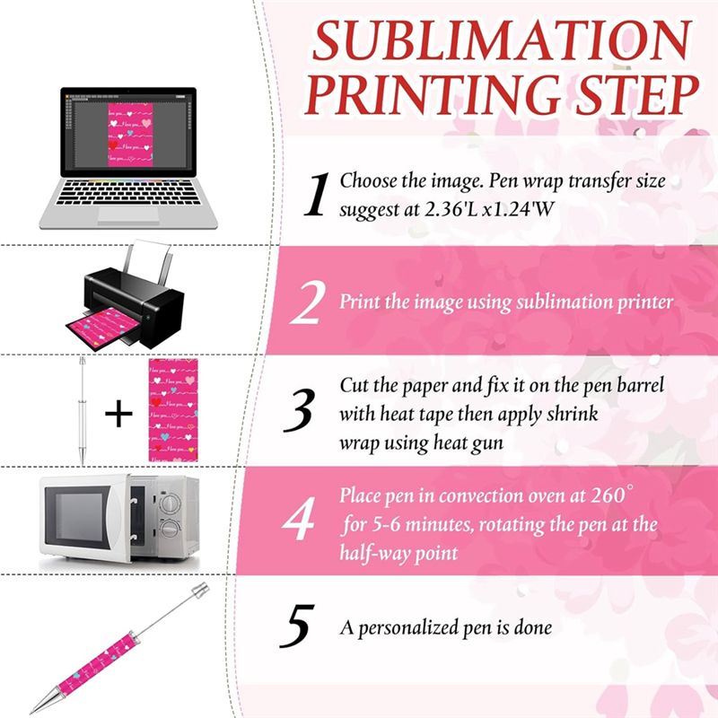 ปากกาลูกลื่นแบบซับลิเมชั่น ปาก - Transfer Pen Ink บทวิจารณ์และราคา