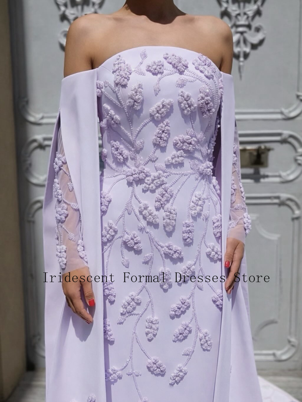 ชุดราตรีดอกไม้ทำมือแบบกำหนดเอง - Embroidery Rose บทวิจารณ์และราคา