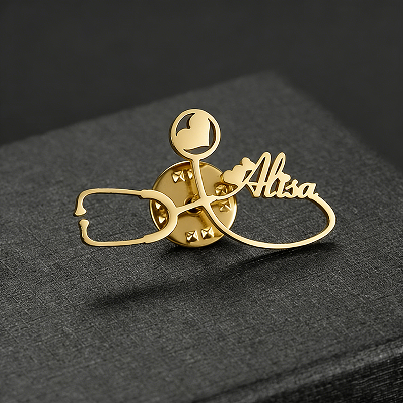 เข็มกลัดชื่อสั่งทำ Auxauxme สำ - Embroidery Name บทวิจารณ์และราคา
