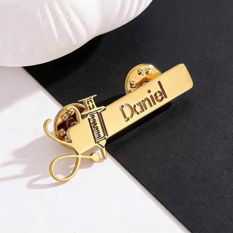 เข็มกลัดชื่อสั่งทำ Auxauxme สำ - Embroidery Name บทวิจารณ์และราคา