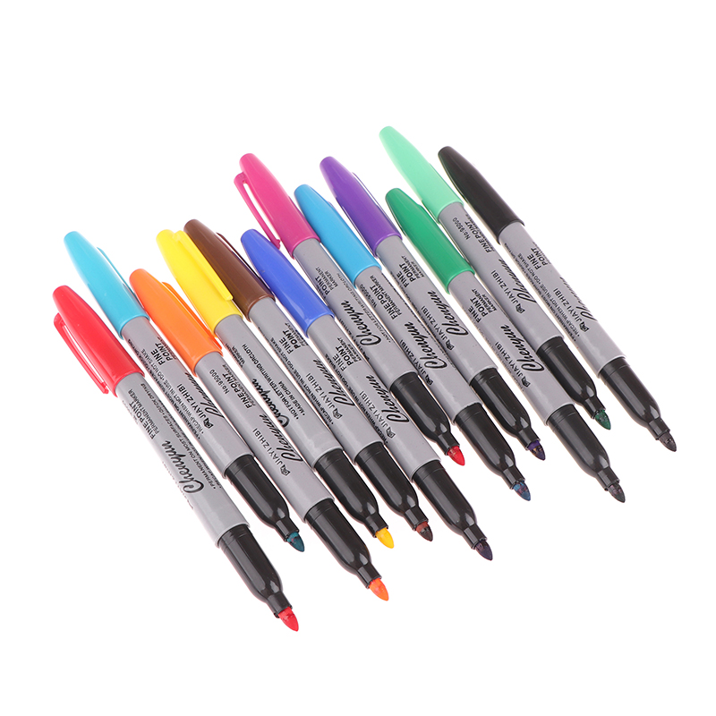 【6/12 ชิ้น ปากกามาร์กเกอร์เขีย - Transfer Pen Ink บทวิจารณ์และราคา