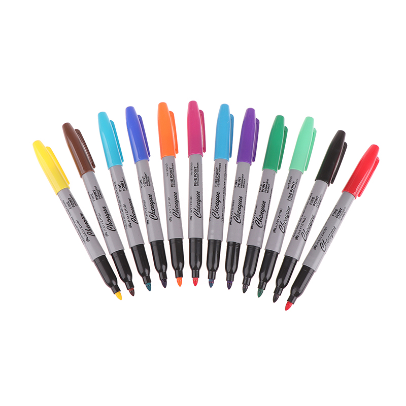 【6/12 ชิ้น ปากกามาร์กเกอร์เขีย - Transfer Pen Ink บทวิจารณ์และราคา