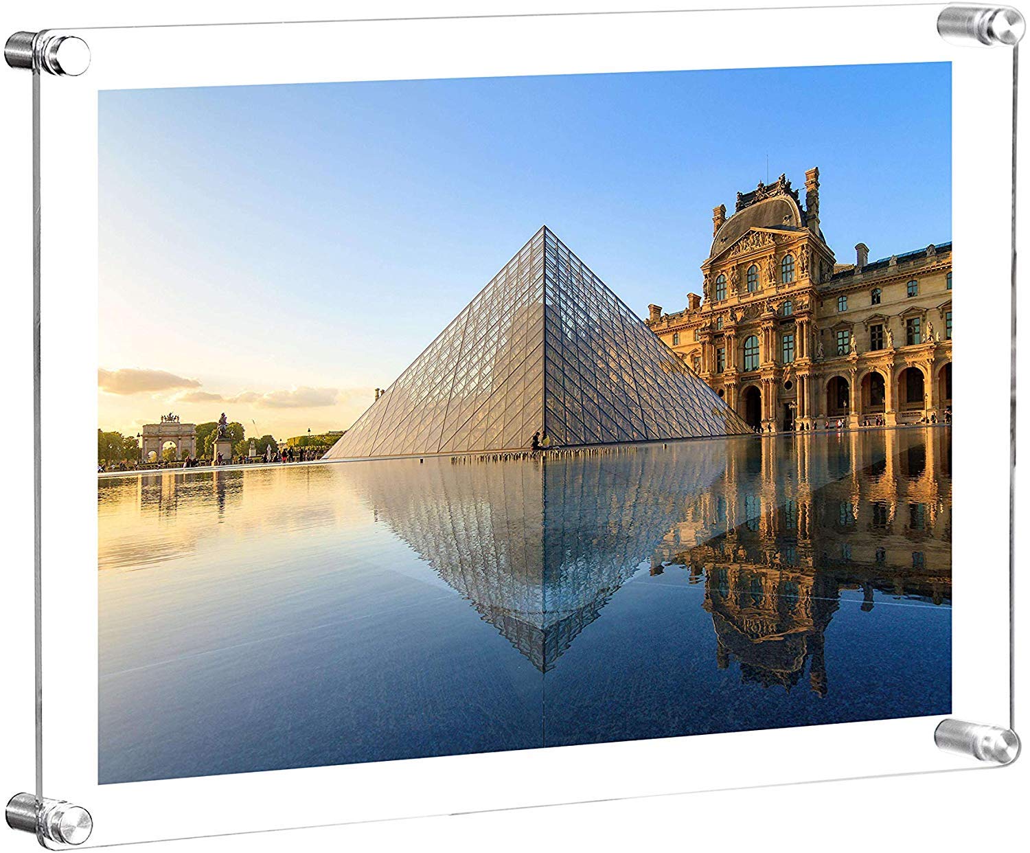กรอบรูปอะคริลิคติดผนังแบบลอย C - Embroidery Studio บทวิจารณ์และราคา