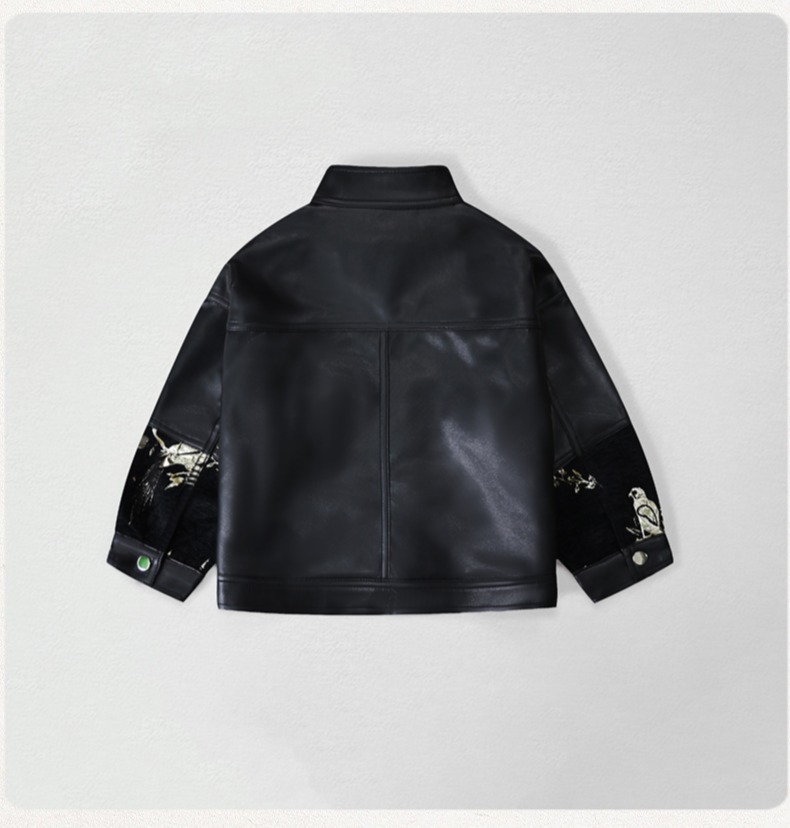 เสื้อแจ็คเก็ตหนัง PU ปักลายมอเ - Embroidery Uniform บทวิจารณ์และราคา