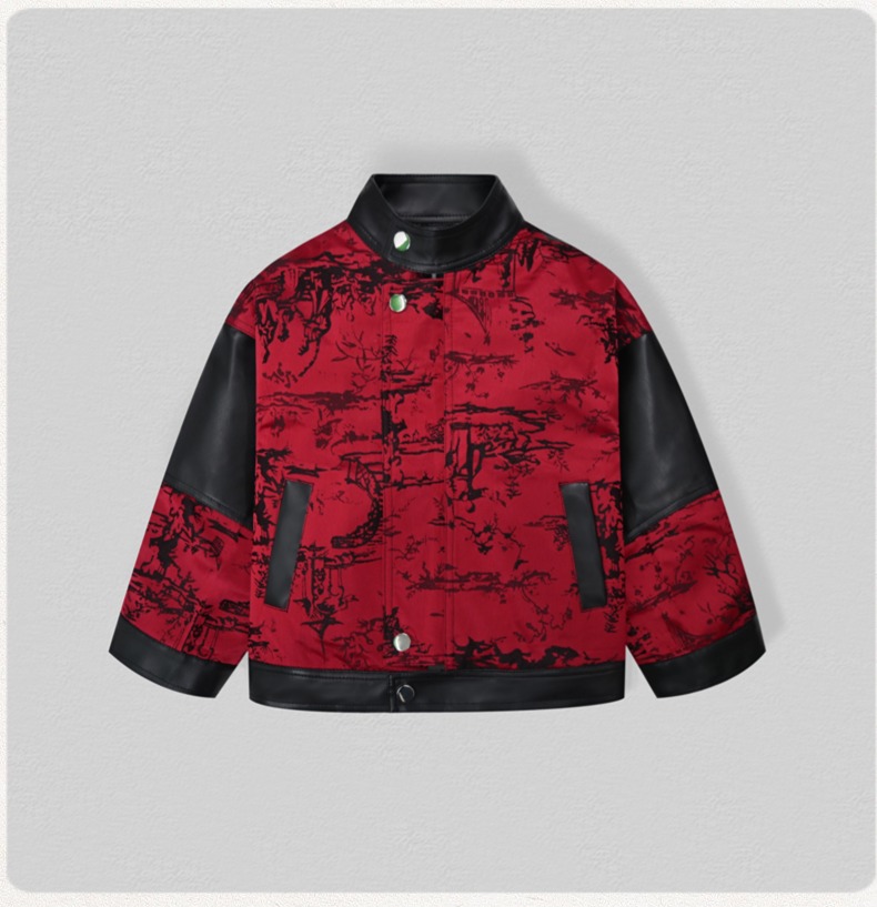 เสื้อแจ็คเก็ตหนัง PU ปักลายมอเ - Embroidery Uniform บทวิจารณ์และราคา