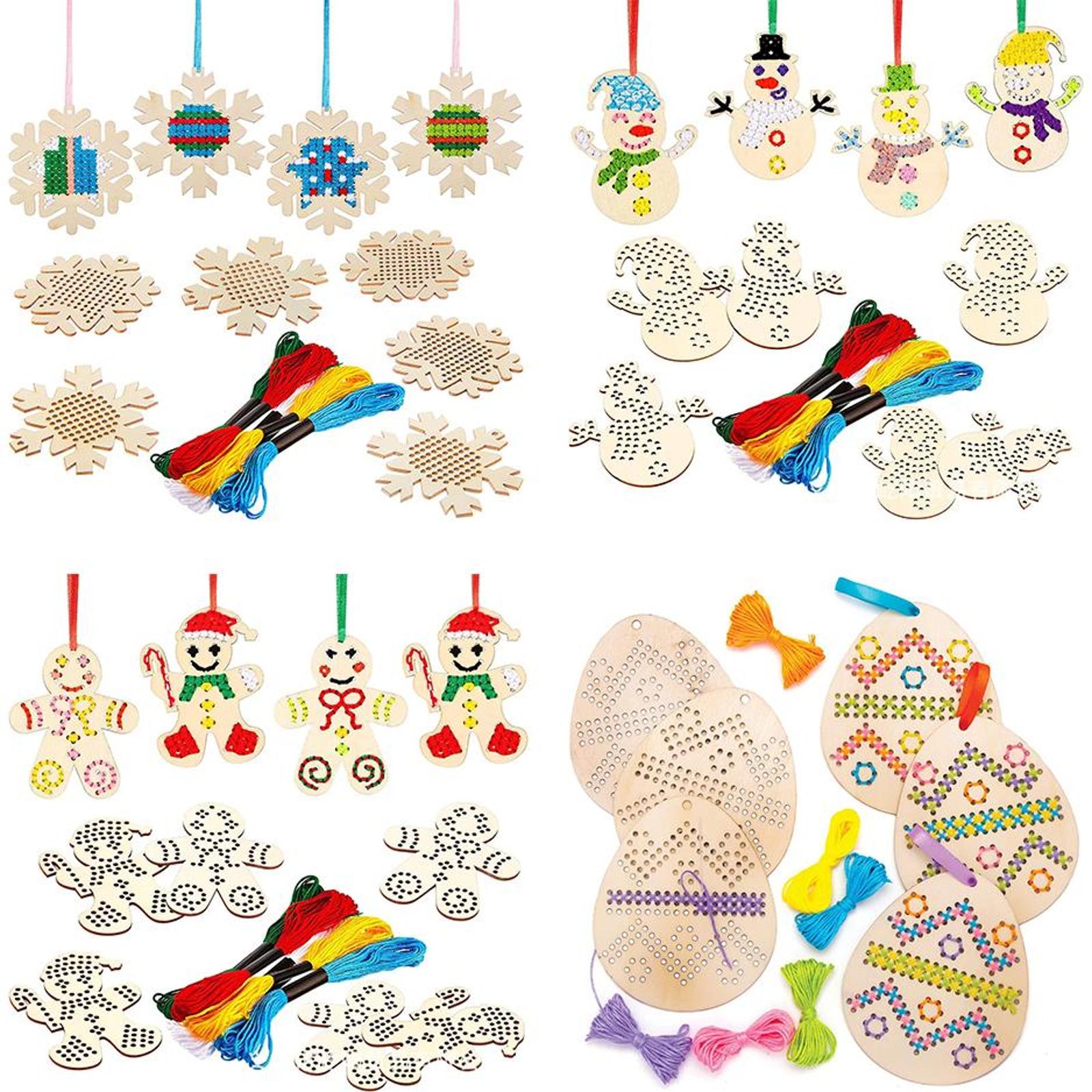 ชุดงานฝีมือปักครอสติชรูปไข่อีส - Embroidery Xmas Tree บทวิจารณ์และราคา