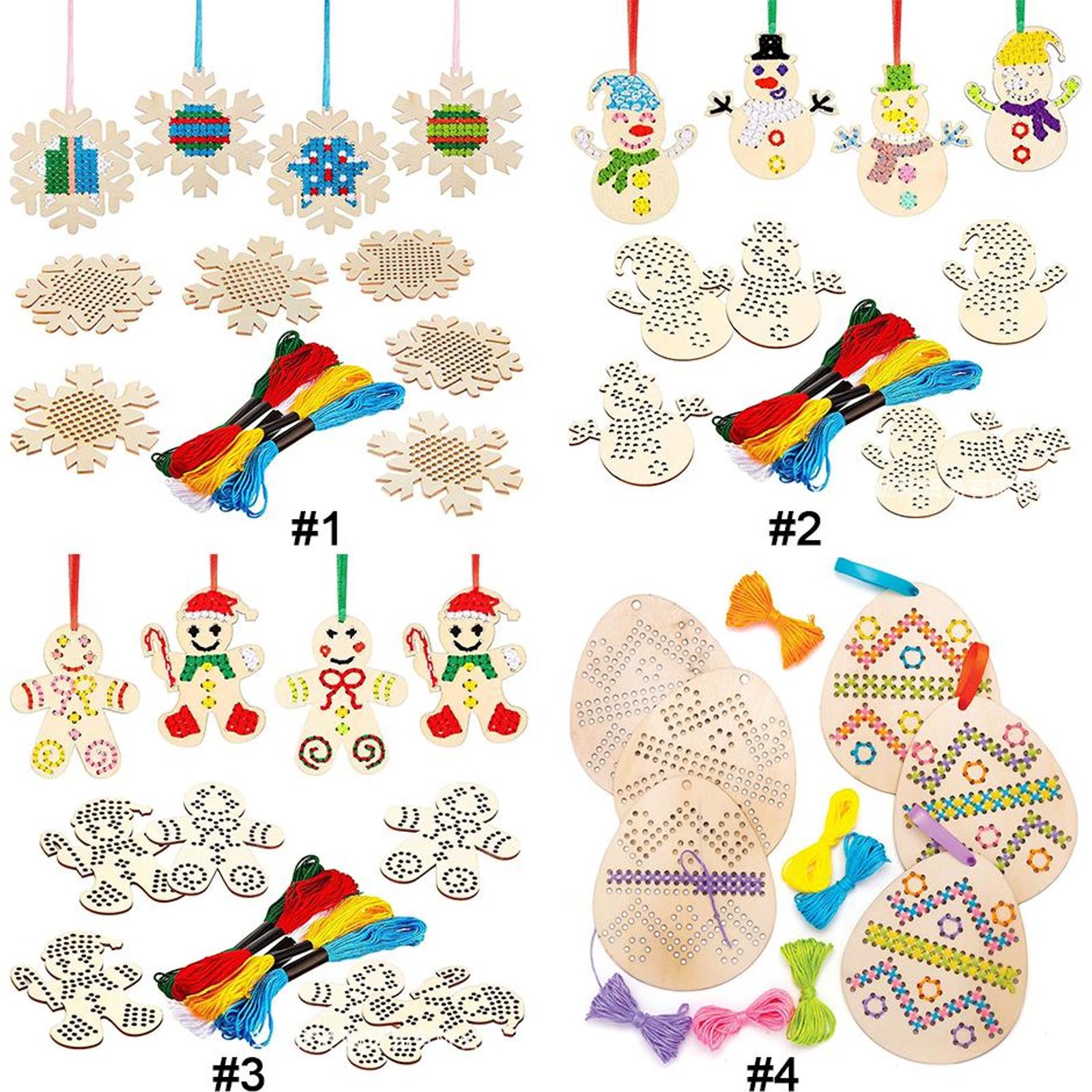 ชุดงานฝีมือปักครอสติชรูปไข่อีส - Embroidery Xmas Tree บทวิจารณ์และราคา
