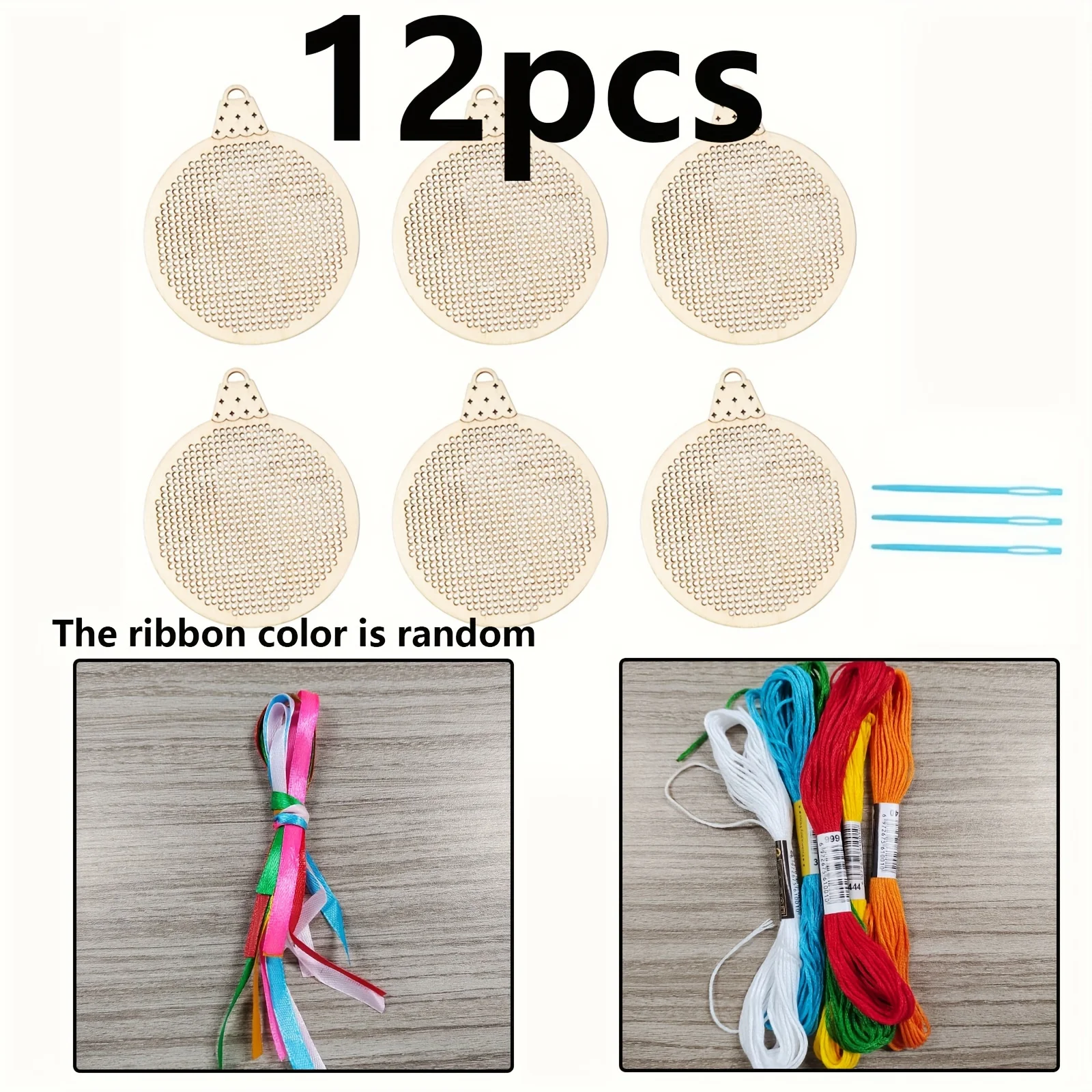 ชุดงานฝีมือปักครอสติชลายไม้แกะ - Embroidery Xmas Tree บทวิจารณ์และราคา
