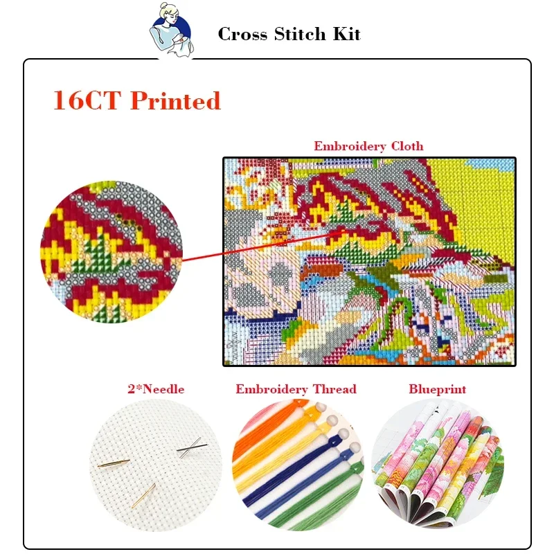 ชุดเย็บปักถักร้อย Joy Sunday ล - Embroidery Meaning บทวิจารณ์และราคา