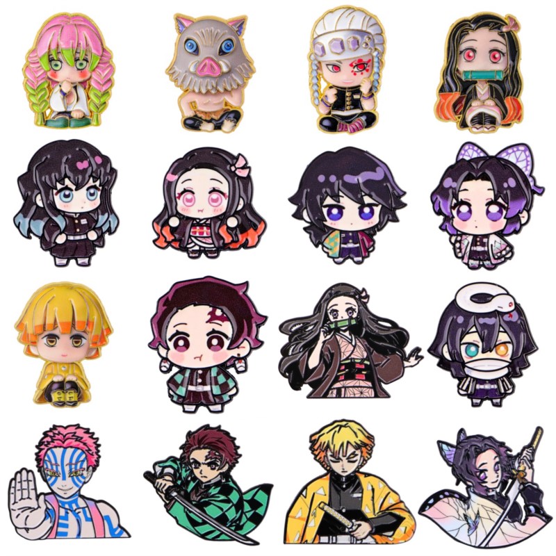 เข็มกลัดเคลือบลายการ์ตูนคิมิโน - Embroidery Textile บทวิจารณ์และราคา