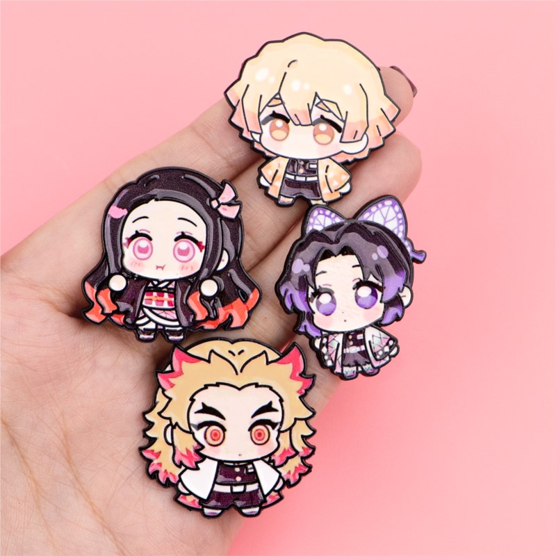 เข็มกลัดเคลือบลายการ์ตูนคิมิโน - Embroidery Textile บทวิจารณ์และราคา