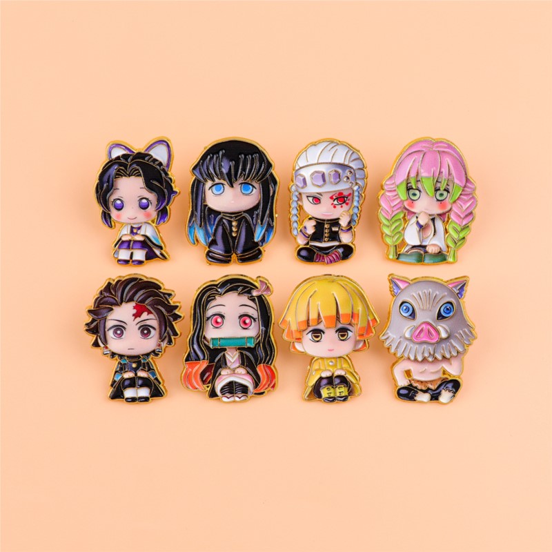 เข็มกลัดเคลือบลายการ์ตูนคิมิโน - Embroidery Textile บทวิจารณ์และราคา