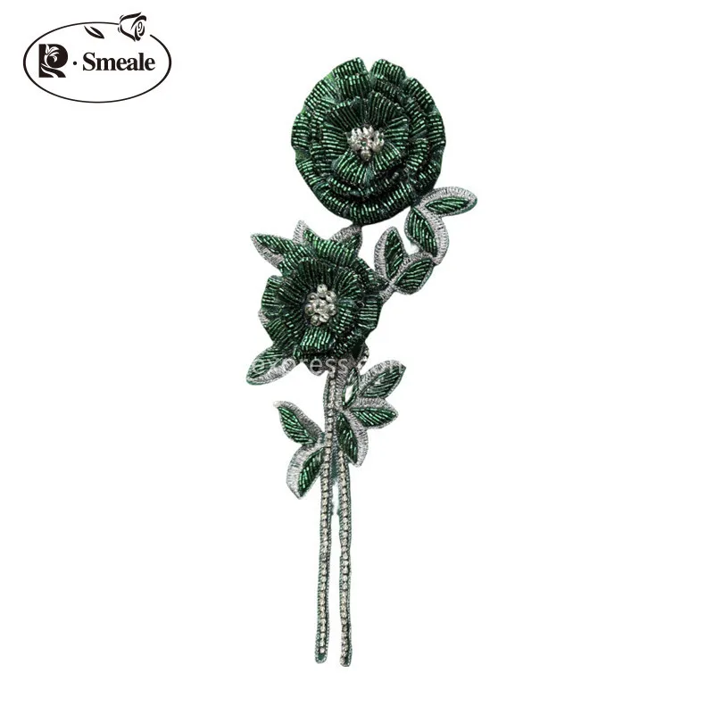 ดอกไม้ประดับหน้าอกรูปดอกกุหลาบ - Embroidery Rose บทวิจารณ์และราคา