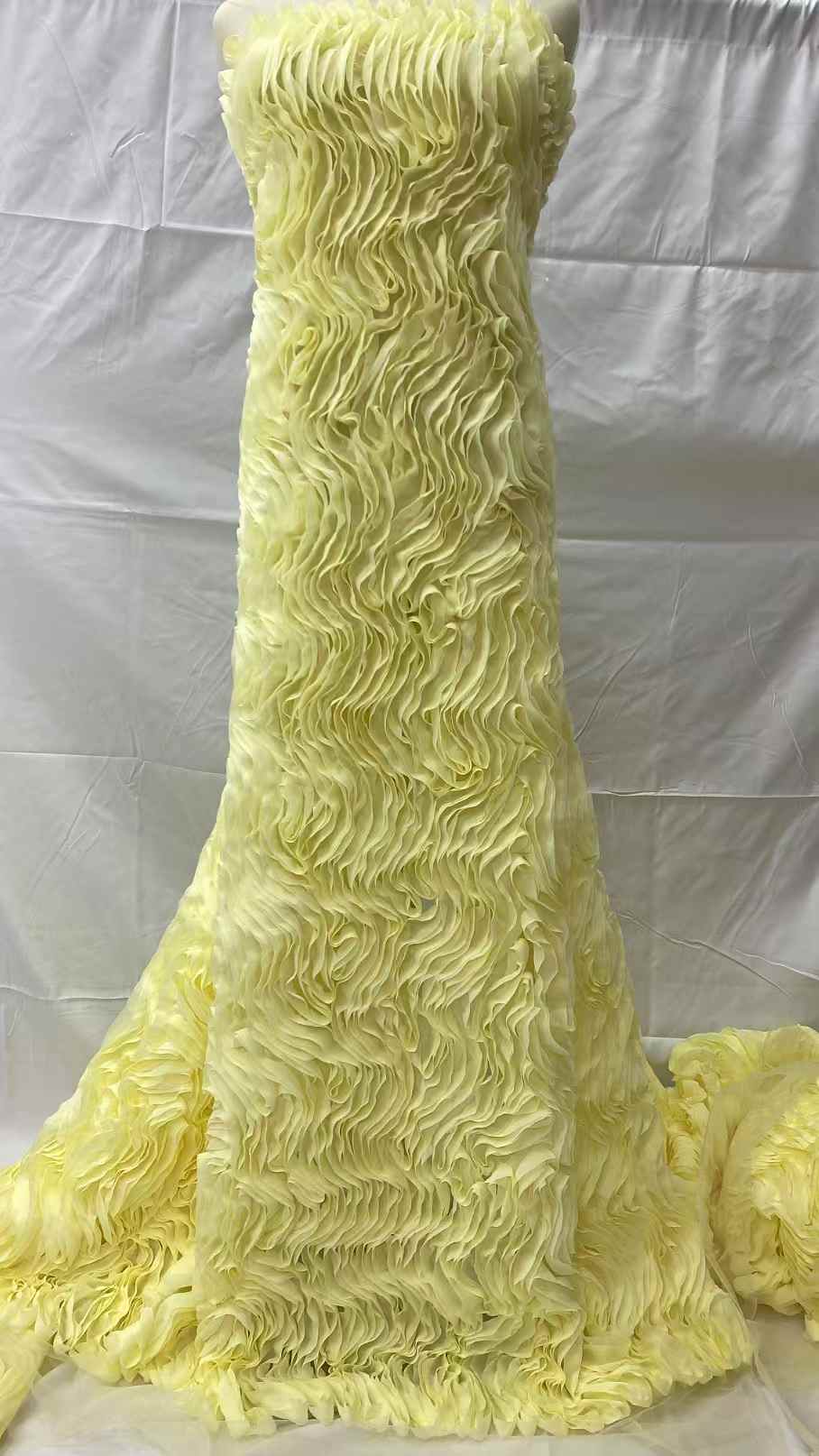 ออกแบบใหม่แอฟริกันผ้าลูกไม้Tul - Embroidery Design 3D บทวิจารณ์และราคา