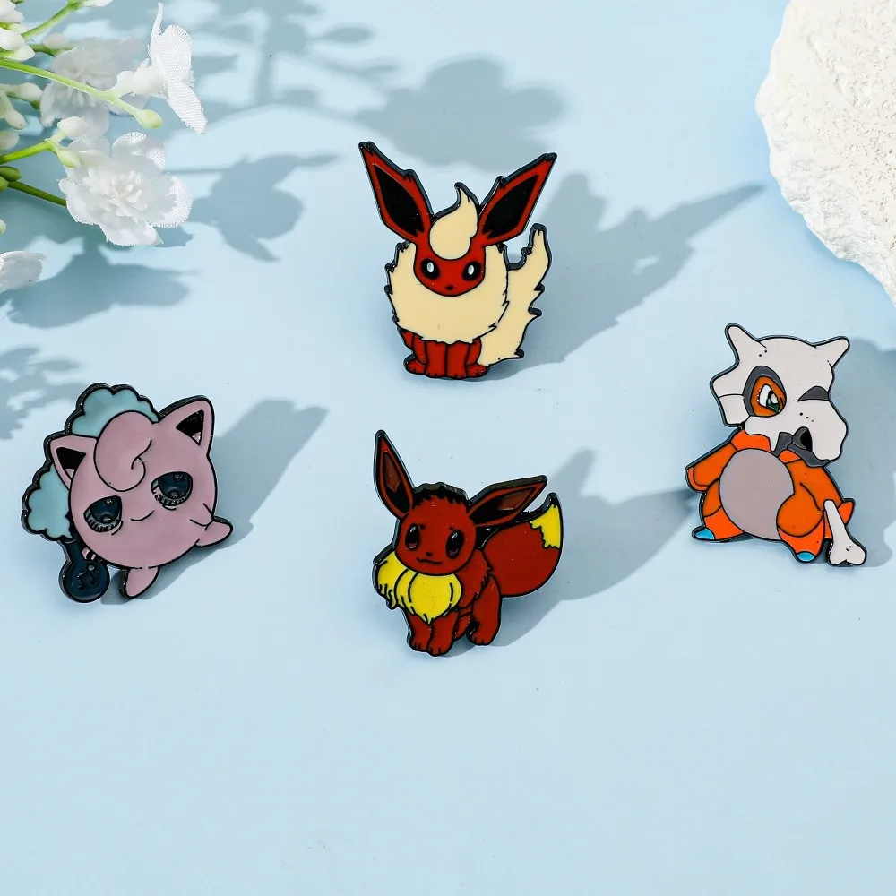 เข็มกลัดการ์ตูน 4 ชิ้น ลายฟลาเ - Embroidery Textile บทวิจารณ์และราคา
