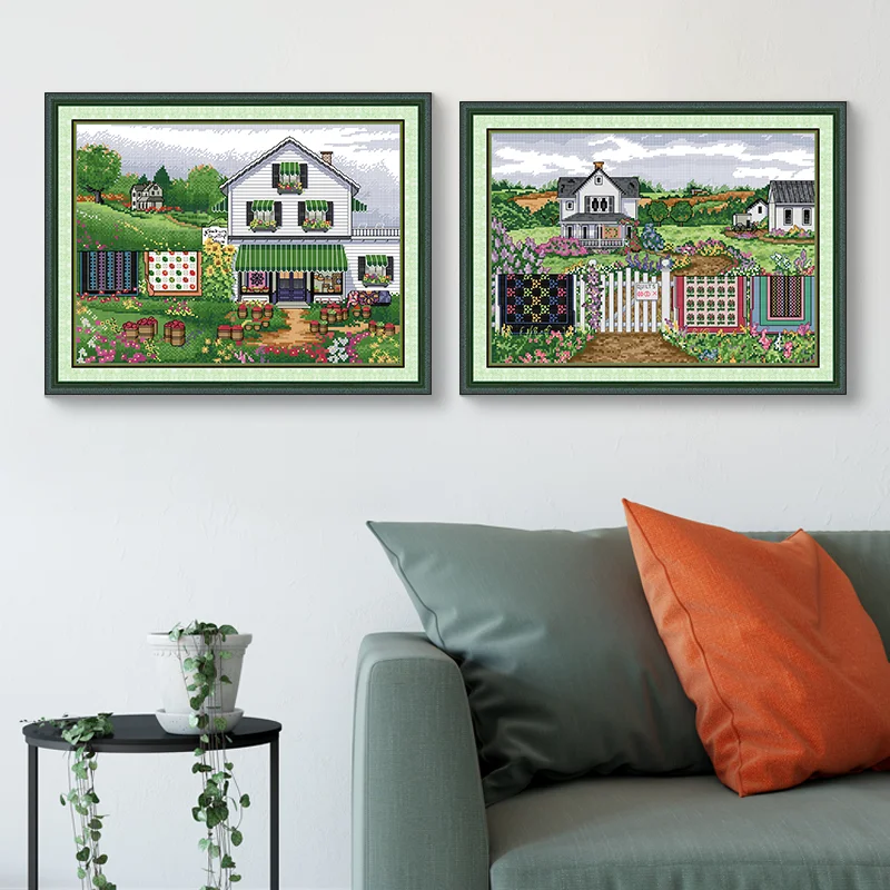 Joy Sunday Cross Stitchชุดฤดูใ - Embroidery Meaning บทวิจารณ์และราคา