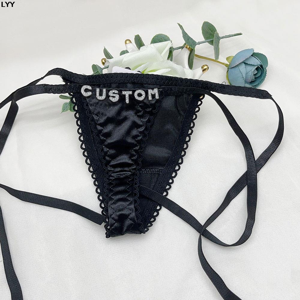 ชุดชั้นในบราสามเหลี่ยมแบบมีสาย - Embroidery Name บทวิจารณ์และราคา