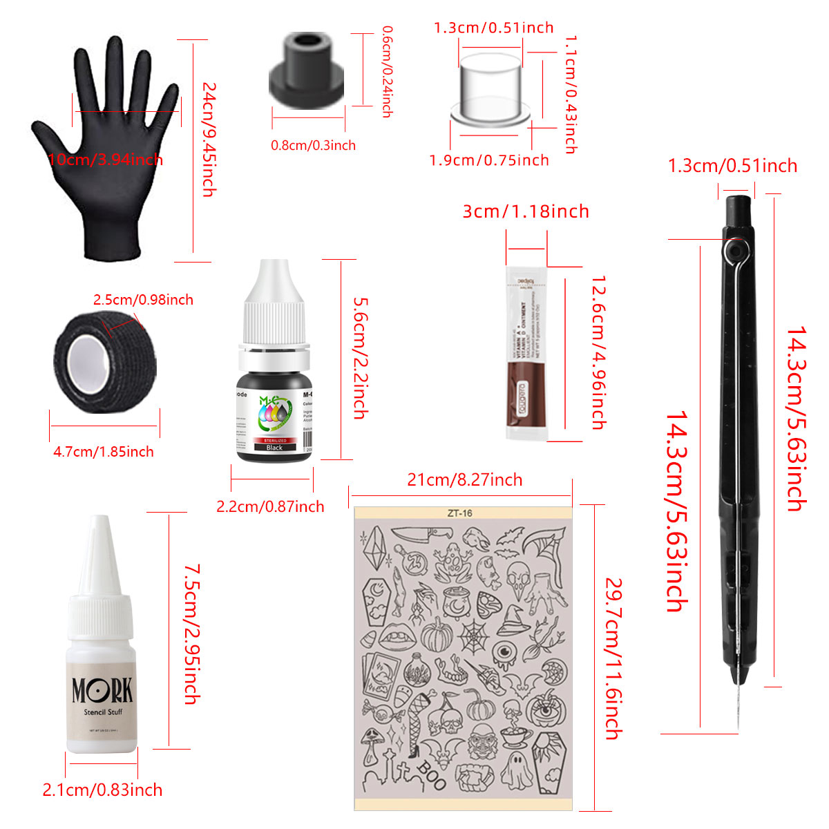 ชุดอุปกรณ์สักครบชุด, กระดาษถ่า - Transfer Pen Ink บทวิจารณ์และราคา