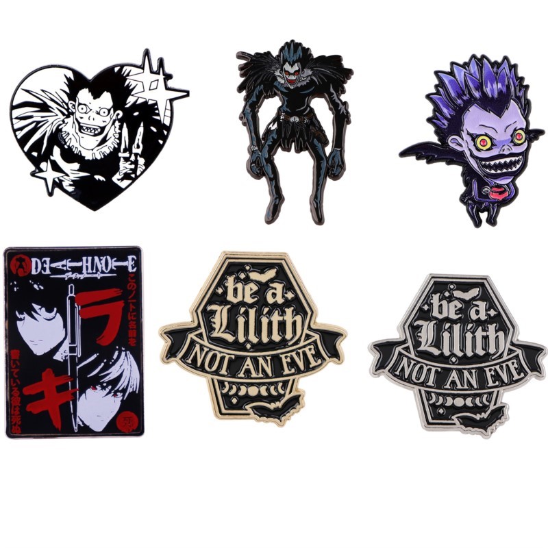 เข็มกลัดเคลือบลายการ์ตูนปีศาจก - Embroidery Textile บทวิจารณ์และราคา