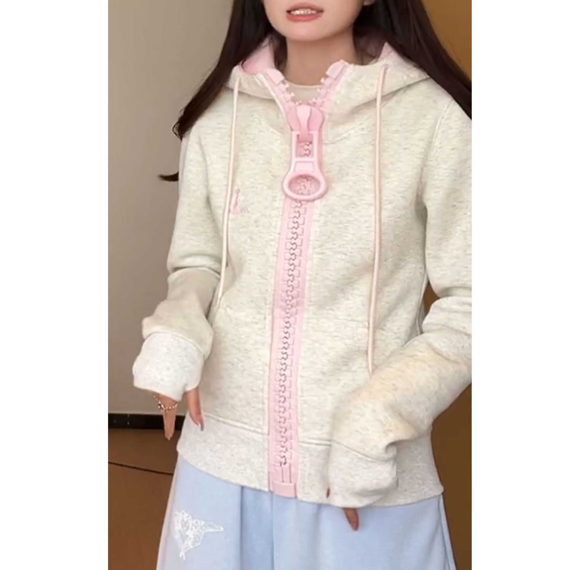 เสื้อแจ็คเก็ตสั้นสไตล์ Y2k สำห - Embroidery Design 3D บทวิจารณ์และราคา