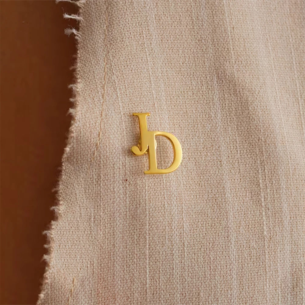 CUSTOM เริ่มต้นเข็มกลัดสําหรับ - Embroidery Name บทวิจารณ์และราคา