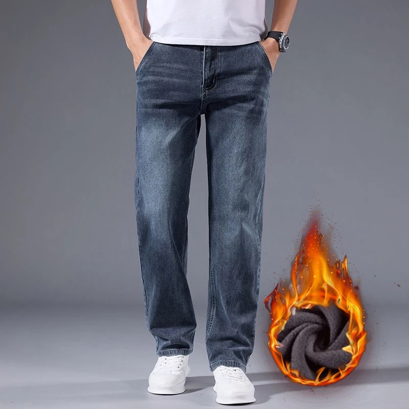 กางเกงยีนส์บุขนหนานุ่มสำหรับผู - Embroidery On Jeans บทวิจารณ์และราคา
