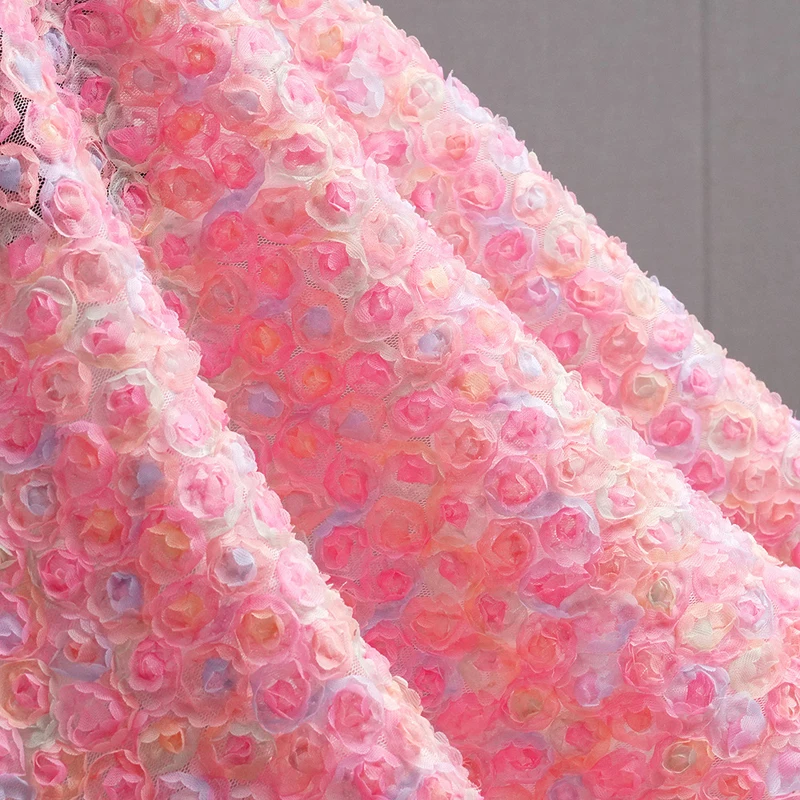 ริบบิ้นผ้าปักลายดอกไม้ 3 มิติ  - Embroidery Rose บทวิจารณ์และราคา
